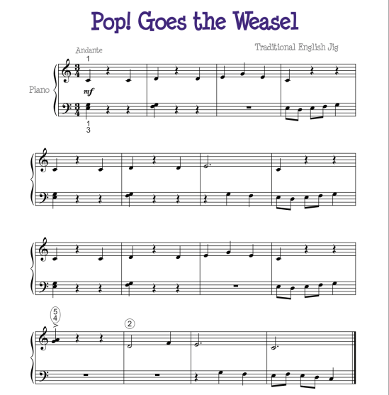Pop! Goes the Weasel